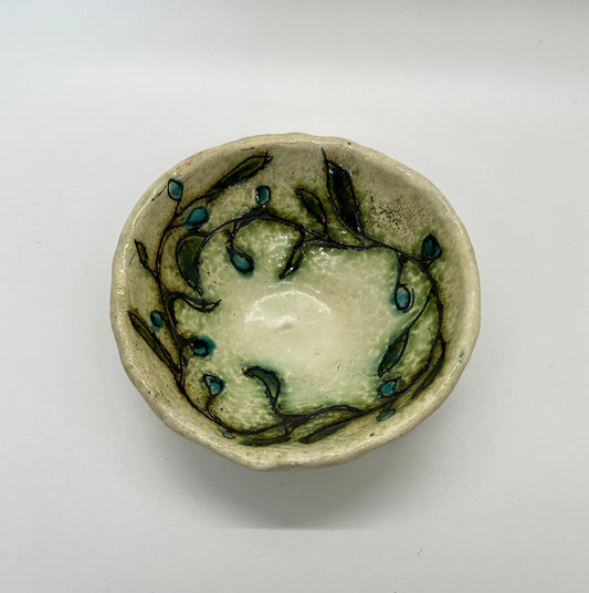 Small Stoneware Vine Bowl