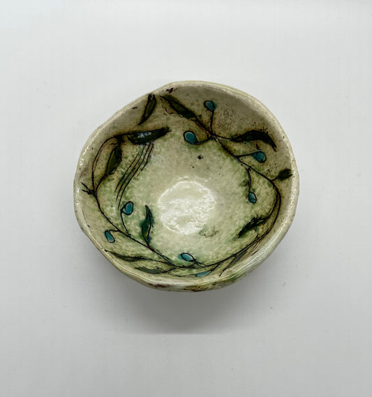 Small Stoneware Vine Bowl