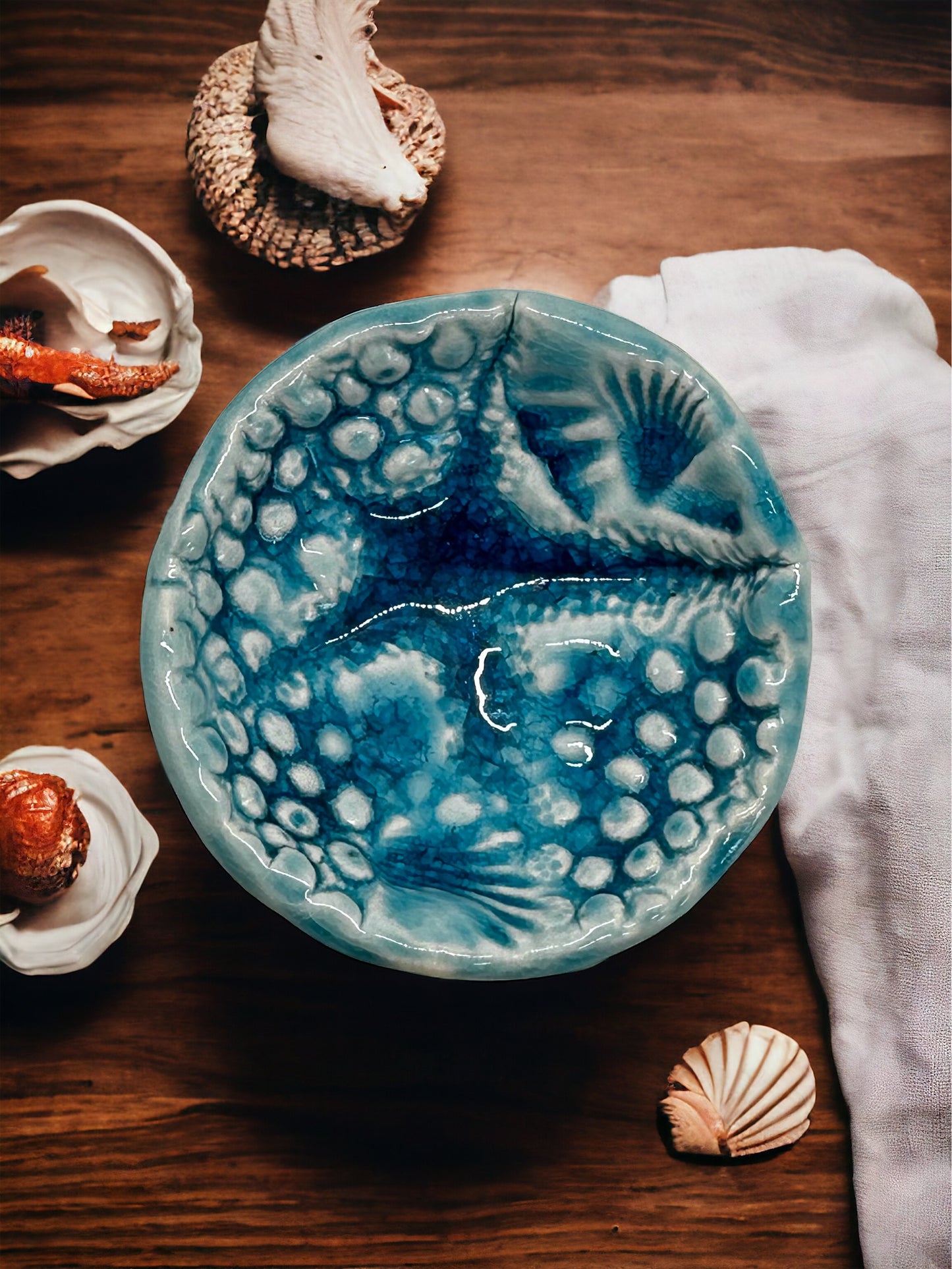 Tiny Porcelain Sea Bowl